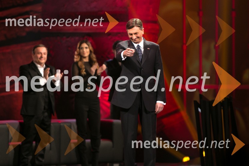 Borut Pahor gost oddaje Na žaru