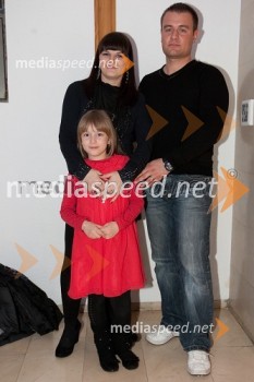 Lina Kuduzović, mama Sebina in oče Denis