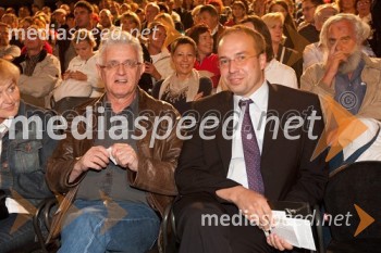 	Pavel Gantar, predsednik Državnega zbora in 	Leo Oblak, predsednik uprave Infonet media d.d.